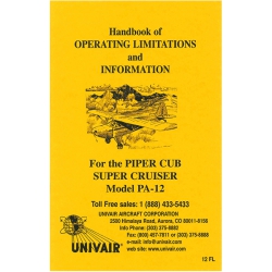 Piper PA12 Operating Limits