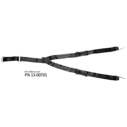 #3B Y Shoulder Harness Blk