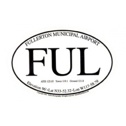 FUL FULLERTON MUNICP STICKER