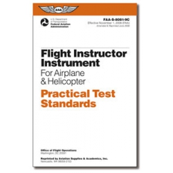 ASA PRACTCAL TEST STANDARDS CFI INSTRUMENT RATING