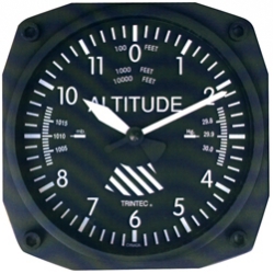 ALTIMETER WALL CLOCK 9060