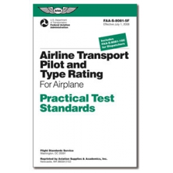 ASA PTS AIRLINE TRANSPORT PILOT AND TYPE RATING FOR AIRPLANE