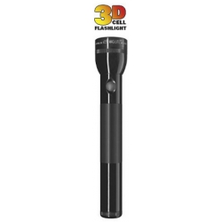 MAGLITE LED (3) D-CELL FLASHLIGHT BLACK