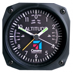 CESSNA ALTIMETER ALARM CLOCK