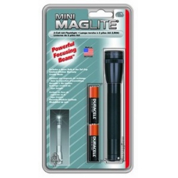 MAGLITE MINI AA GREY PEWTER FLASHLIGHT