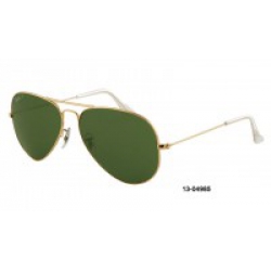 RAY-BAN POLARIZED AVIATOR ARISTA / GREEN 58MM