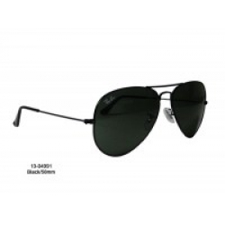 RAY-BAN AVIATOR BLACK G-15XLT 58MM