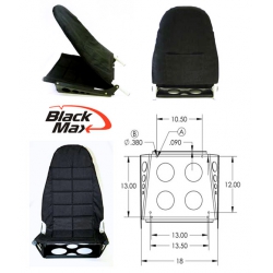 BLACK MAX COMFORTLITE SEAT