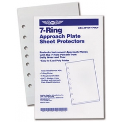 ASA 7RNG POLY SHEET PROTECTOR 10 PK