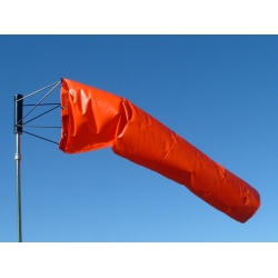 AWS WINDSOCK 4"X15" ORANGE