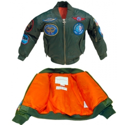 FIGHTER PILOT JACKET GRN Y1012