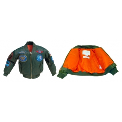 FIGHTER PILOT JACKET GRN T2