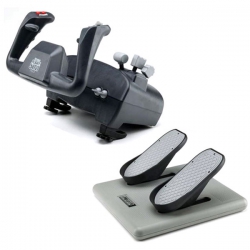 FLIGHT SIM YOKE + PRO PEDALS