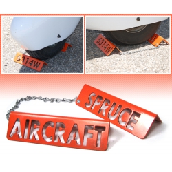 CUSTOM AIRCRAFT WHEEL CHOCKS