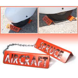 CUSTOM AIRCRAFT WHEEL CHOCKS