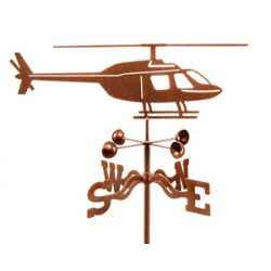 HELICOPTER GARDEN WEATHERVANE