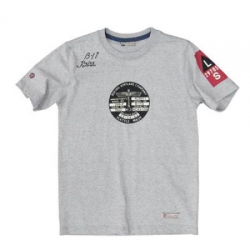 B-17 75TH ANNIVERSARY TEE GRAY SML