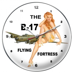 B-17 FLYING FORTRESS CLOCK