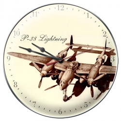 WALLCLOCK P-38 DRAWING