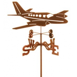 TWIN ROOF WEATHERVANE