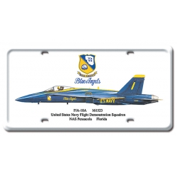 F/A 18 METAL LICENSE PLATE 12X6