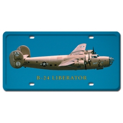 B-24 LIBERATOR LICENSE PLATE 12X6