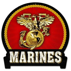MTL SIGN MARINES