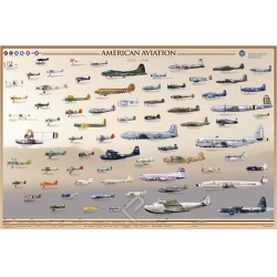 AMERICAN AVIA EARLY YRS POSTER