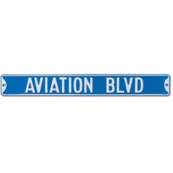 AVIATION BLVD SIGN 3 LONG