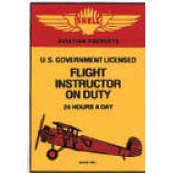 FLIGHT INSTRUCTOR ON DUTY SIGN