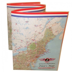 FOLDED PILOT MAP LAMINATED