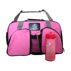 POWDER PUFF PINK FLIGHT BAG