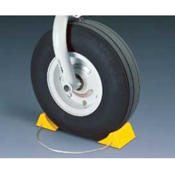 Molded Wheel Chocks - Tigerchocks Yellow