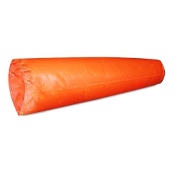 WINDSOCK 36"X12 NYLON ORANGE