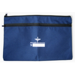 AIRCRAFT DOCUMENT CASE BLUE +