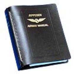 JEPPESEN PREMIUM LEATHER BINDER - 2 INCH