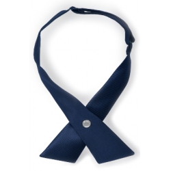 WOMENS CROSSOVER TIE - NAVY