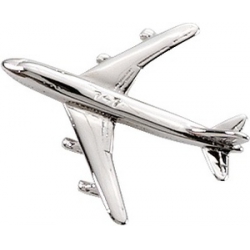 Boeing 747 (3-D Cast) Tackette Silver