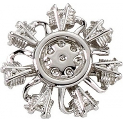 RADIAL ENGINE (3-D CAST) TACKETTE SILVER