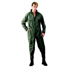 Mens Olive Drab Flight Suit - X-Large
