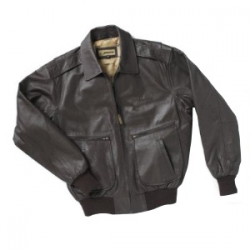 BOEING LTHR FLT JACKET BRN SML