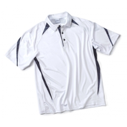 BOEING TECH POLO SHIRT WHITE SML