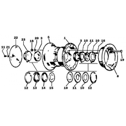 CLEVELAND OUTER WHEEL HALF ASSEMBLY 162-02800