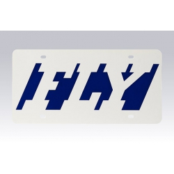 License Plate Frame - Fly from DeGroff Aviation Technologies, LLC