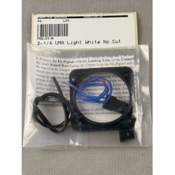 2-1/4 UMA Light White No Cut