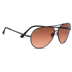 SERENGETI LARGE BLACK AVIATOR