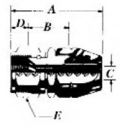 STRATOFLEX 676-3S FITTING