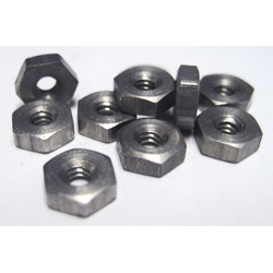 MS35649-244 PLN HEX NUT 4-40SS