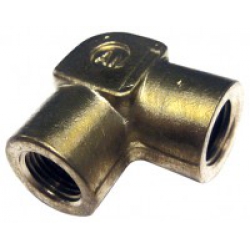 AN916-1 BRASS ELBOW