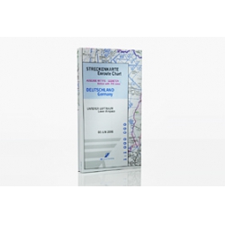 DFS Enroute Chart (lower airspace with FIS areas) 2012, paper, folded from DFS Deutsche Flugsicherung GmbH